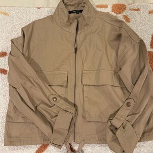 MINE Tan Utility Jacket